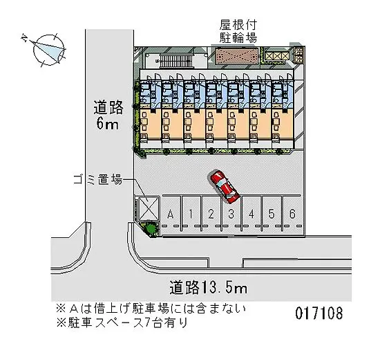 ★手数料０円★川口市戸塚東４丁目 月極駐車場